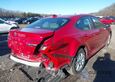 2025 Toyota Camry Le из США, поврежденный, VIN 4T1DBADK3SU016360